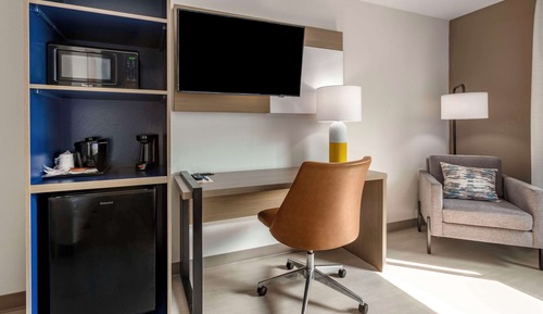 Chambre Standard, 1 grand lit, accessible aux personnes à mobilité réduite, non-fumeurs