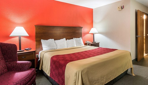 Chambre Standard, 1 très grand lit, accessible aux personnes à mobilité réduite, fumeurs