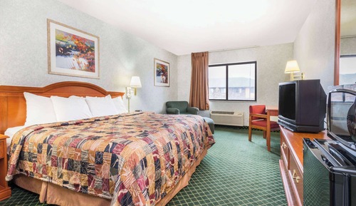 Chambre, 1 très grand lit, non-fumeurs (Mobility, Bathtub w/Grab Bars)
