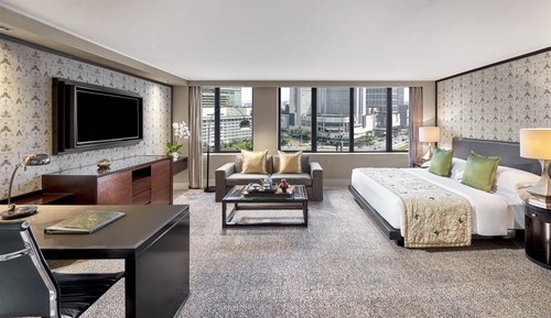 Chambre, chambres communicantes (Monument View)