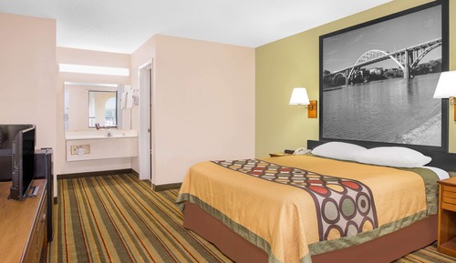 Chambre Standard, 1 grand lit, fumeurs