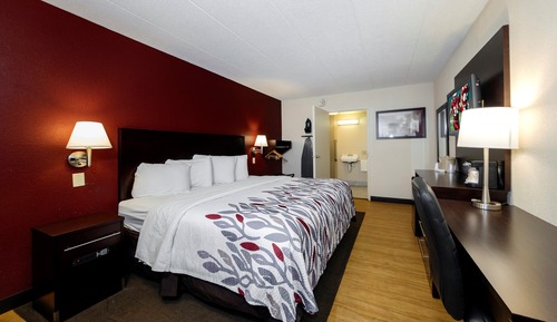 Chambre Deluxe, 1 très grand lit (Roll-In Shower, Smoke Free)