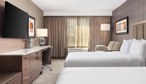 Chambre, 2 grands lits