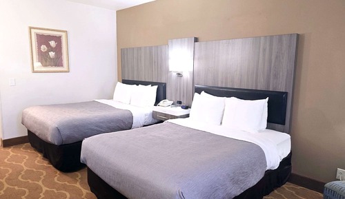 Chambre, 2 grands lits, accessible aux personnes à mobilité réduite, non-fumeurs