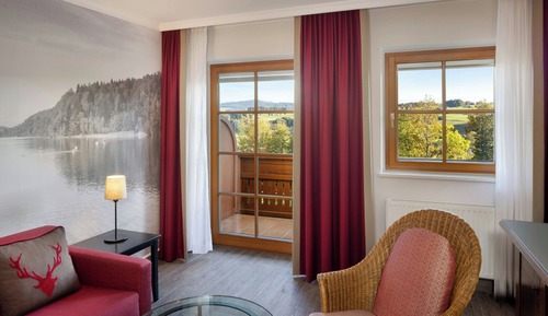 Chambre, 2 lits une place, non-fumeurs, vue jardin (Garden View)