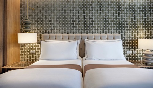 Chambre Deluxe, 2 lits une place, vue ville