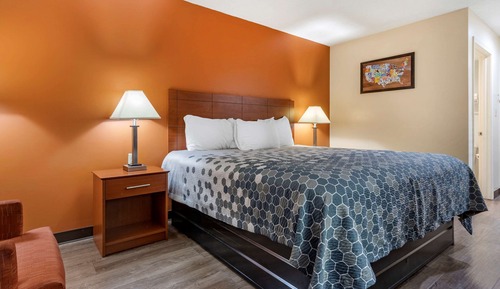 Chambre Standard, 1 très grand lit, non-fumeurs