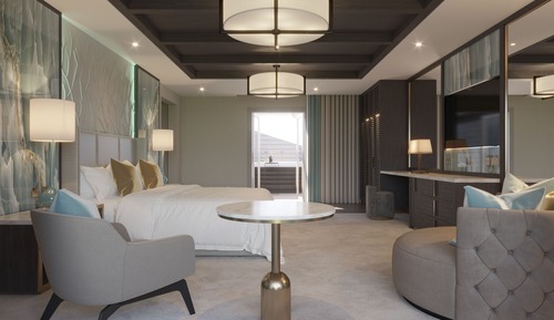 Suite Luxe, vue jardin