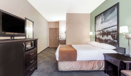Chambre Standard, 1 grand lit, accessible aux personnes à mobilité réduite
