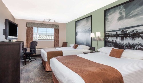 Chambre, 2 grands lits, non-fumeurs (Pet friendly)