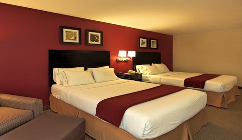 Chambre Standard, 2 grands lits, accessible aux personnes à mobilité réduite (Communications)