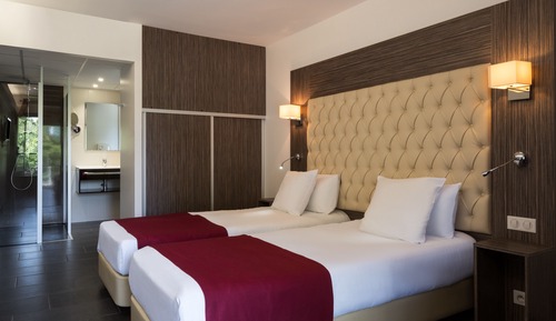 Chambre double supérieur, vue  parc, terrasse privée