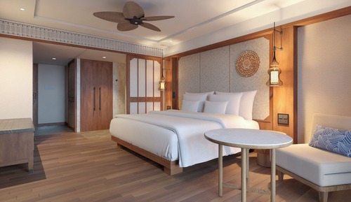 Chambre Premium, chambres communicantes, vue jardin