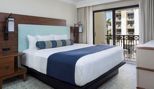 Suite, 2 chambres, cuisine, vue piscine