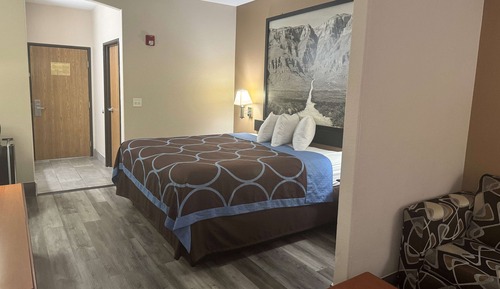 Chambre Standard, 1 très grand lit, accessible aux personnes à mobilité réduite (Mobility)