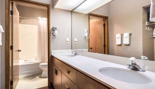 Suite, 1 grand lit et 1 canapé-lit, accessible aux personnes à mobilité réduite (Efficiency)