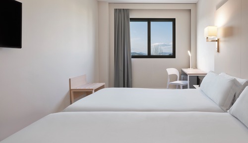 Chambre avec lits jumeaux