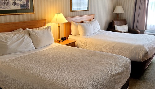 Chambre, 2 grands lits