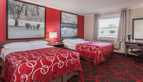 Chambre, 2 lits doubles, non-fumeurs