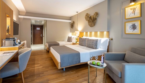 Chambre Deluxe, baignoire à jets