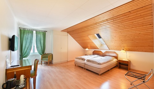 Chambre avec lits jumeaux
