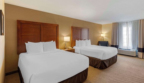 Chambre, 2 grands lits, accessible aux personnes à mobilité réduite, non-fumeurs