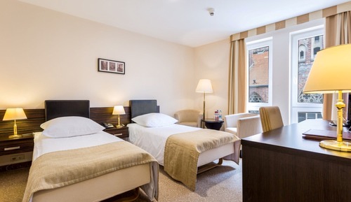 Chambre avec lits jumeaux