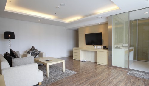 Chambre Double, 1 très grand lit (Suite King Bed)
