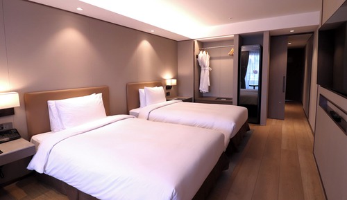 Chambre avec lits jumeaux