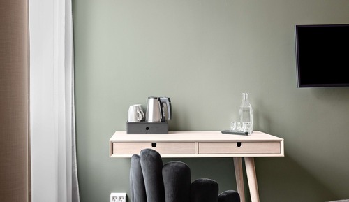 Chambre Standard, 2 lits une place, accessible aux personnes à mobilité réduite, non-fumeurs