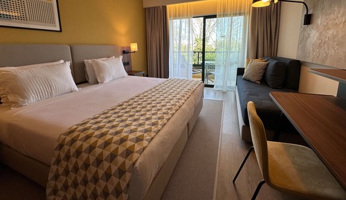 Chambre Standard, plusieurs lits, balcon (Furnished Balcony)