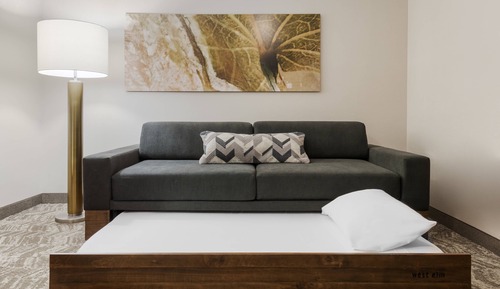 Suite Studio Standard, 1 très grand lit et 1 canapé-lit (Mobility/Hearing Accessible, Tub)