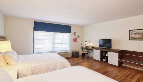 Chambre, 2 grands lits, accessible aux personnes à mobilité réduite, non-fumeurs