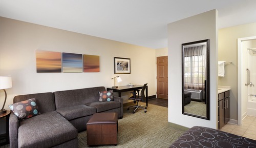 Suite, 1 chambre, douche accessible en fauteuil roulant, cuisine (Roll-In Shower)
