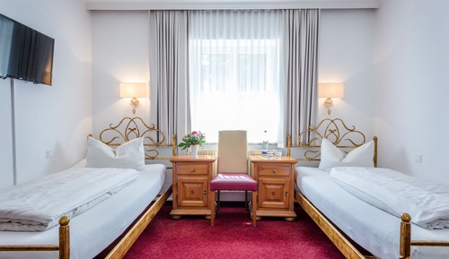 Chambre avec lits jumeaux