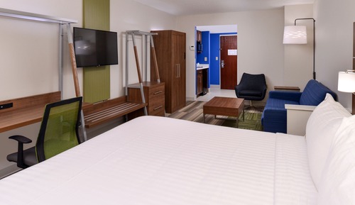Chambre, 1 très grand lit, accessible aux personnes à mobilité réduite