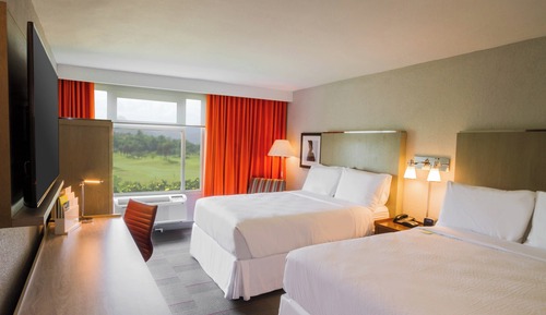 Chambre Deluxe, 2 grands lits, vue piscine