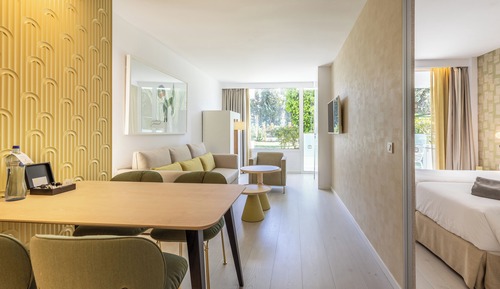 Appartement Club, terrasse, dans les dépendances