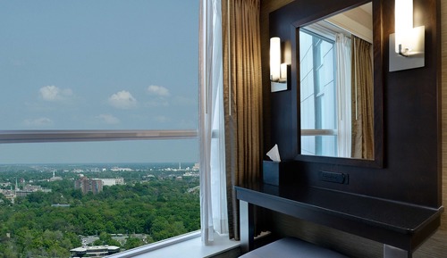 Suite, vue ville