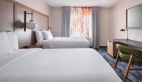 Chambre, 2 lits doubles (Hearing Accessible)