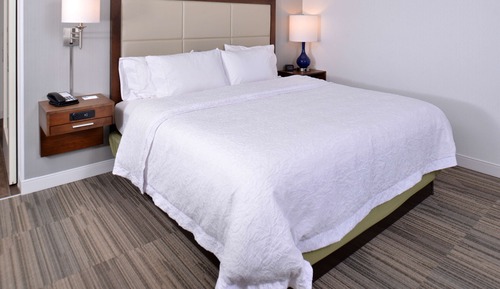 Studio, 1 très grand lit, accessible aux personnes à mobilité réduite (Roll-In Shower)