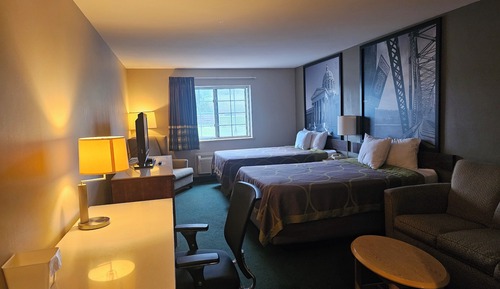 Chambre Deluxe, 2 grands lits, non-fumeurs