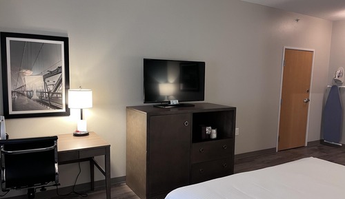 Chambre Standard, 1 très grand lit, accessible aux personnes à mobilité réduite, non-fumeurs