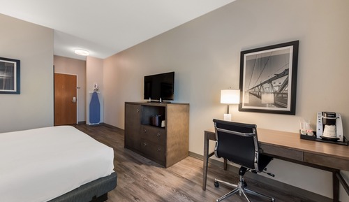 Chambre Standard, 1 très grand lit, non-fumeurs, réfrigérateur