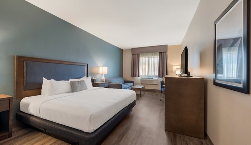 Chambre Standard, 1 très grand lit et 1 canapé-lit, non-fumeurs, réfrigérateur (with Sofabed)