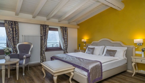 Chambre Panoramique, 1 chambre, réfrigérateur, en bord de lac