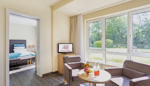Suite, vue jardin