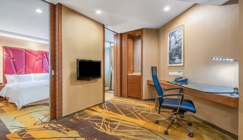 Suite, 1 très grand lit, non-fumeurs, cuisine (Dining Lounge Access)