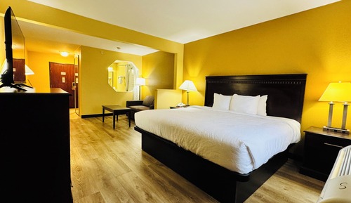 Chambre Standard, 1 très grand lit et 1 canapé-lit, non-fumeurs