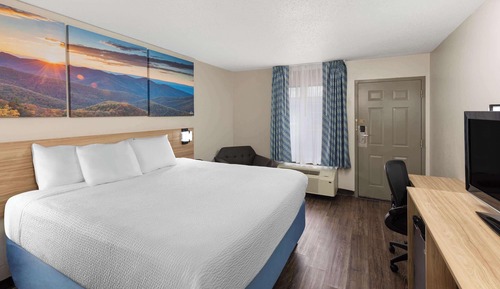 Efficiency, Chambre, 1 très grand lit, non-fumeurs